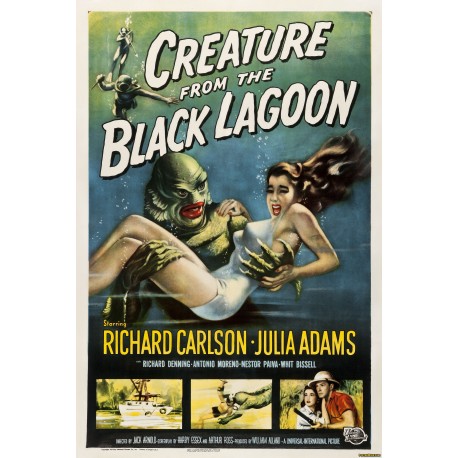 Creature from the black lagoon